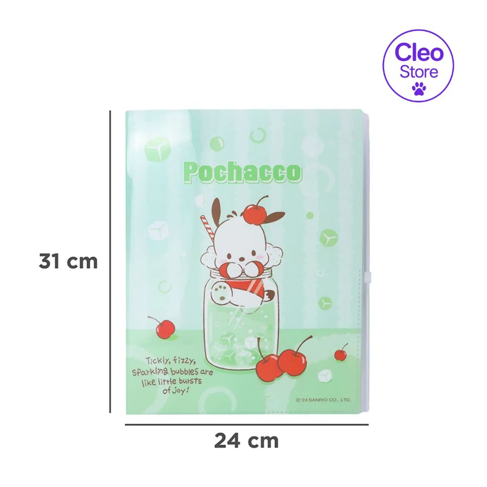 Porta documentos 6 en 1 pochacco serie sanrio - Sanrio