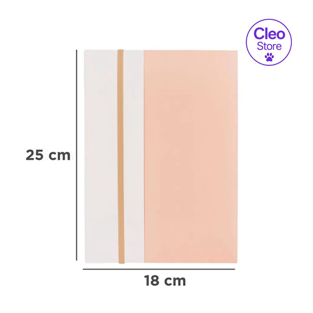 Folder papel durazno 25x18 cm