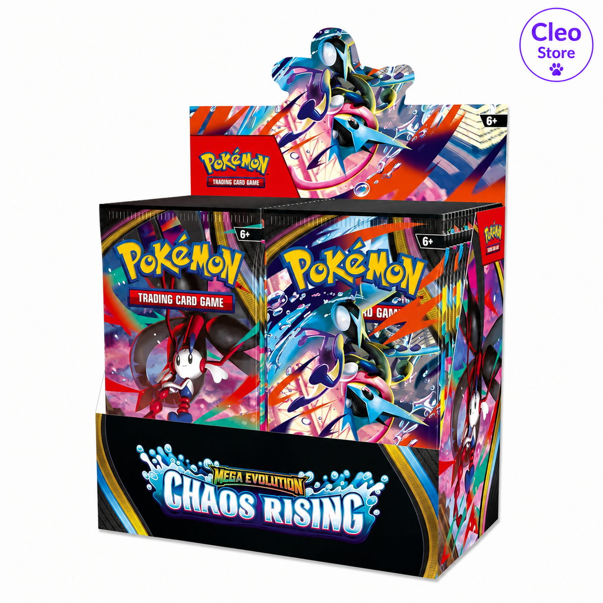 Pokémon TCG: Mega Evolution 04 Chaos Rising – Booster Display (36 Packs)