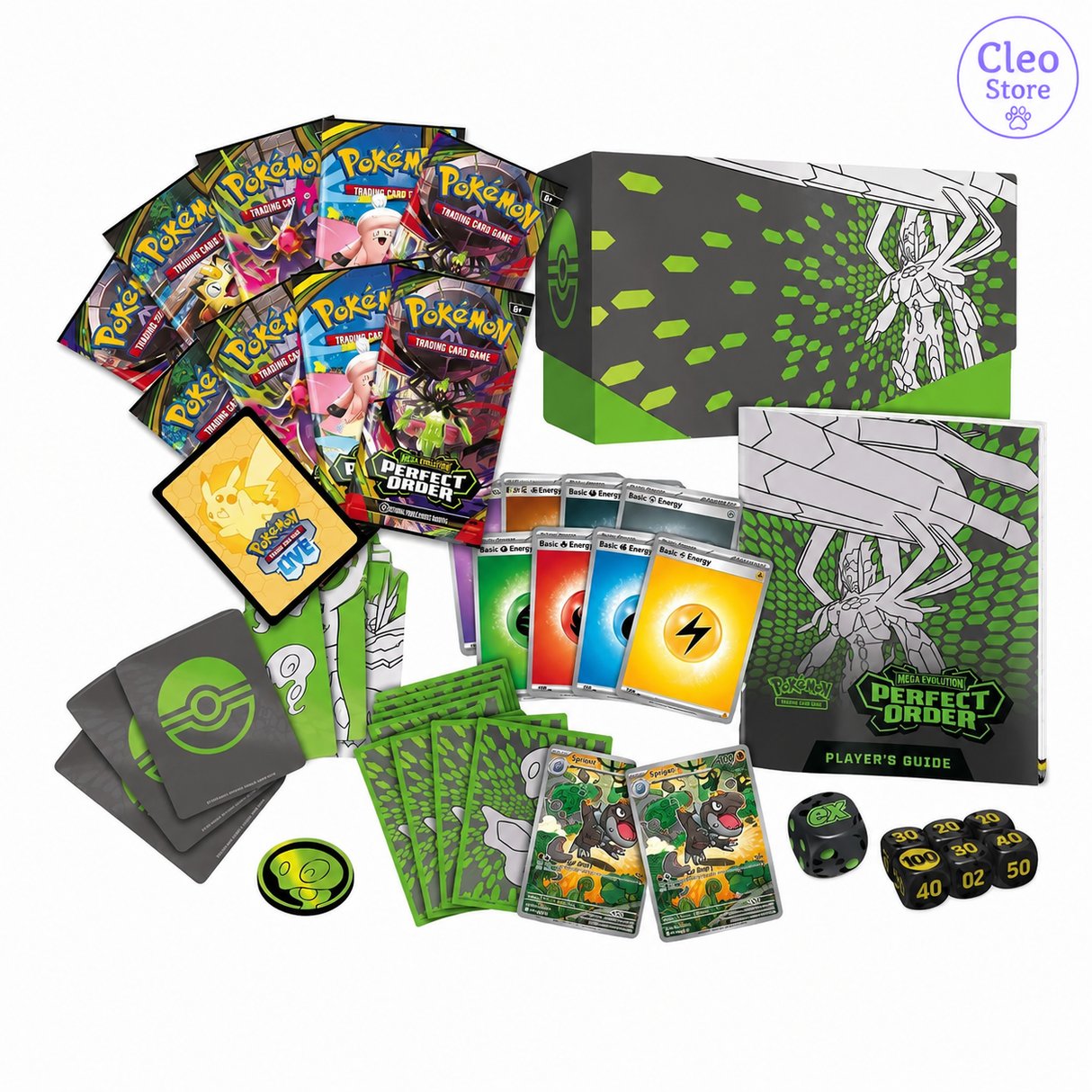 Pokemon TCG: Mega Evolution 03 Perfect Order- Elite Trainer Box