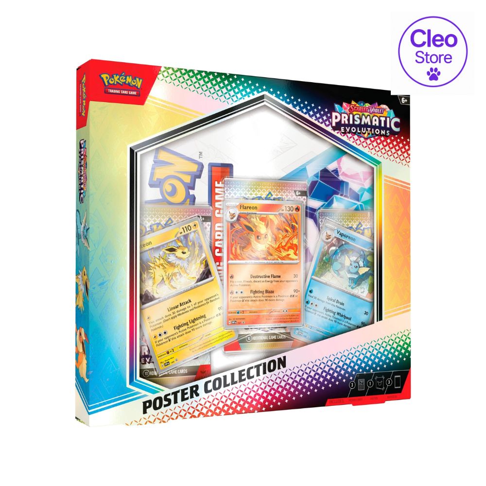 Pokémon Prismatic Evolutions – Poster Collection (ENG)