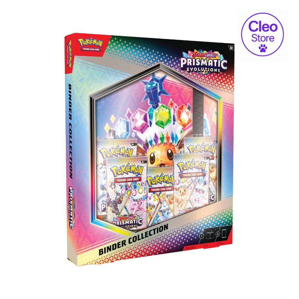Pokémon Prismatic Evolutions – Binder Collection (ENG)