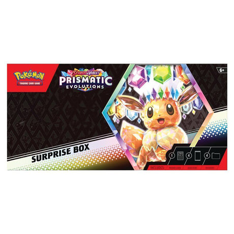 Pokémon TCG Evoluciones Prismáticas - Caja Sorpresa (Español)
