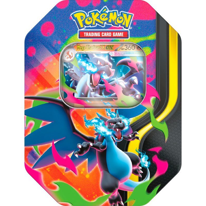 Pokémon TCG Mega Charizard Lata (Español)