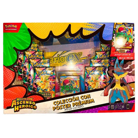 Pokémon TCG: Ascenso Heroico (Ascended Heroes) - Colección con Póster Premium (Español)