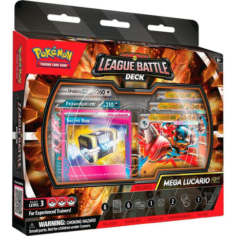 Pokémon TCG Mega Lucario Ex League Battle Deck (Español)