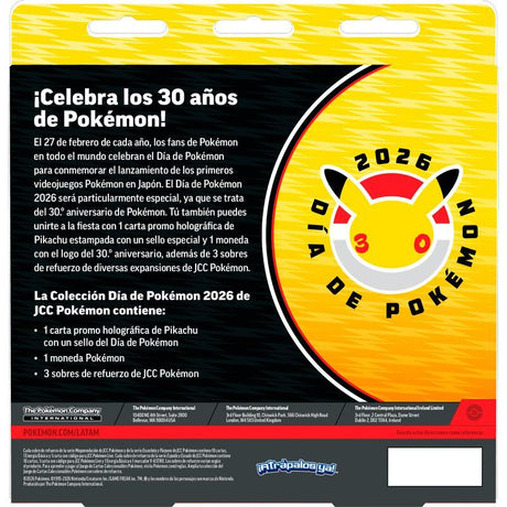 Pokémon TCG Colección Día de Pokémon 2026 Español