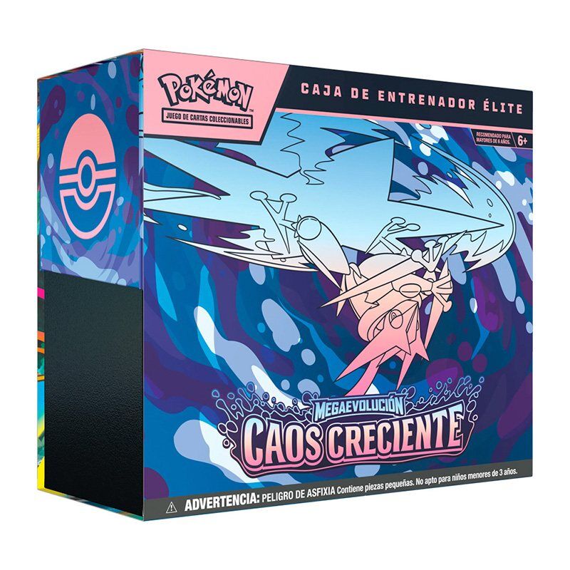 Pokémon TCG Caos Creciente - Caja de Entrenador de Élite (Español)