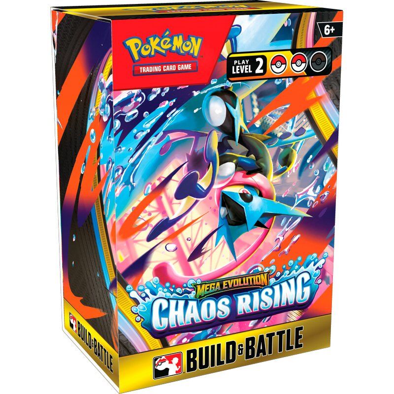 Pokémon TCG Chaos Rising - Build & Battle Box (Inglés)