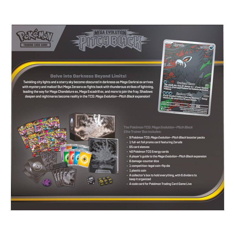 Pokémon TCG Pitch Black - Elite Trainer Box (Inglés)