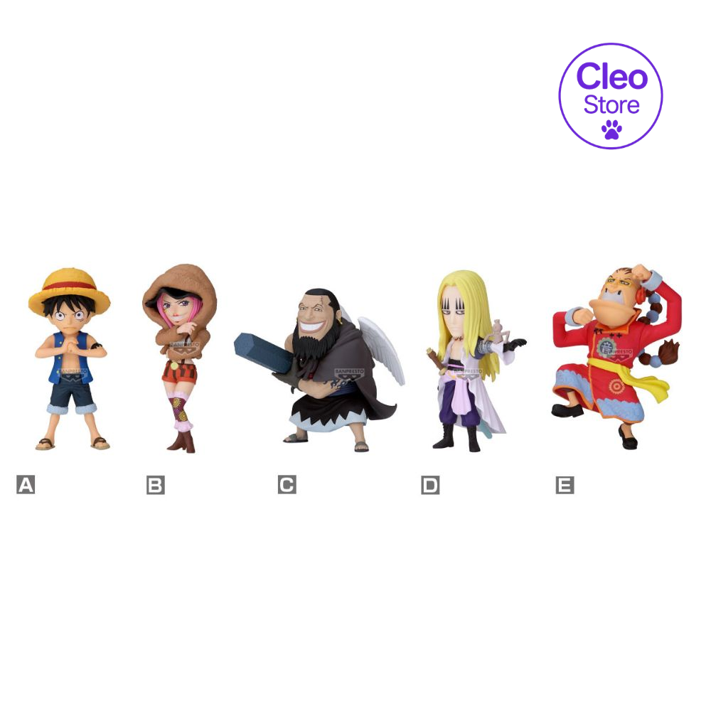 BANPRESTO One Piece: World Collectable Figure – Sabaody Island The Worst Generation