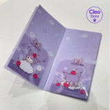 Porta documentos organizador de billetes kuromi serie sanrio - Sanrio