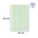 Carpeta para documentos papel verde 18x25 cm - Miniso