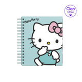 Cuaderno Cuadriculado Anillado Dgraf A5 Hello Kitty Tapa Dura Surtido 160 Hojas