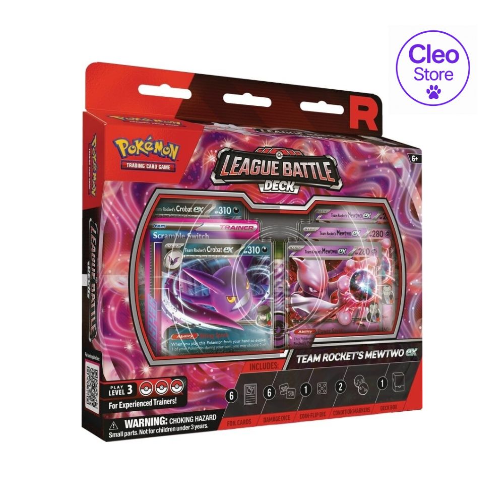 Pokémon League Battle Deck – Team Rocket’s Mewtwo EX (ENG)