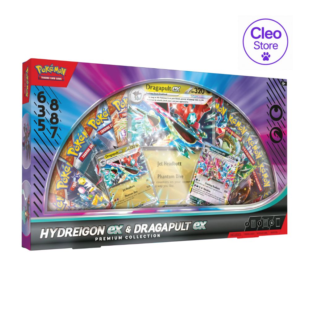 Pokémon Hydreigon ex & Dragapult ex Premium Collection (ENG)