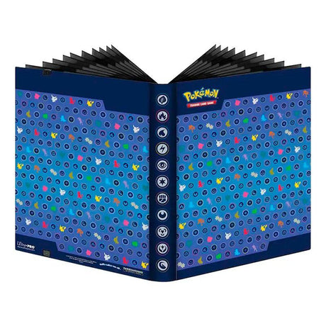 Ultra Pro Portafolio Pokémon TCG: Azul Siluetas 9-Pocket - 360 Tarjetas