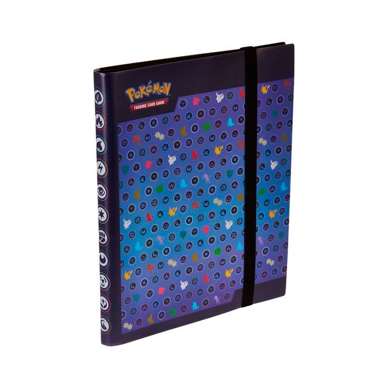 Ultra Pro Portafolio Pokémon TCG: Azul Siluetas 9-Pocket - 360 Tarjetas