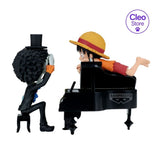 BANPRESTO One Piece: World Collectable Log Stories – Monkey D. Luffy & Brook