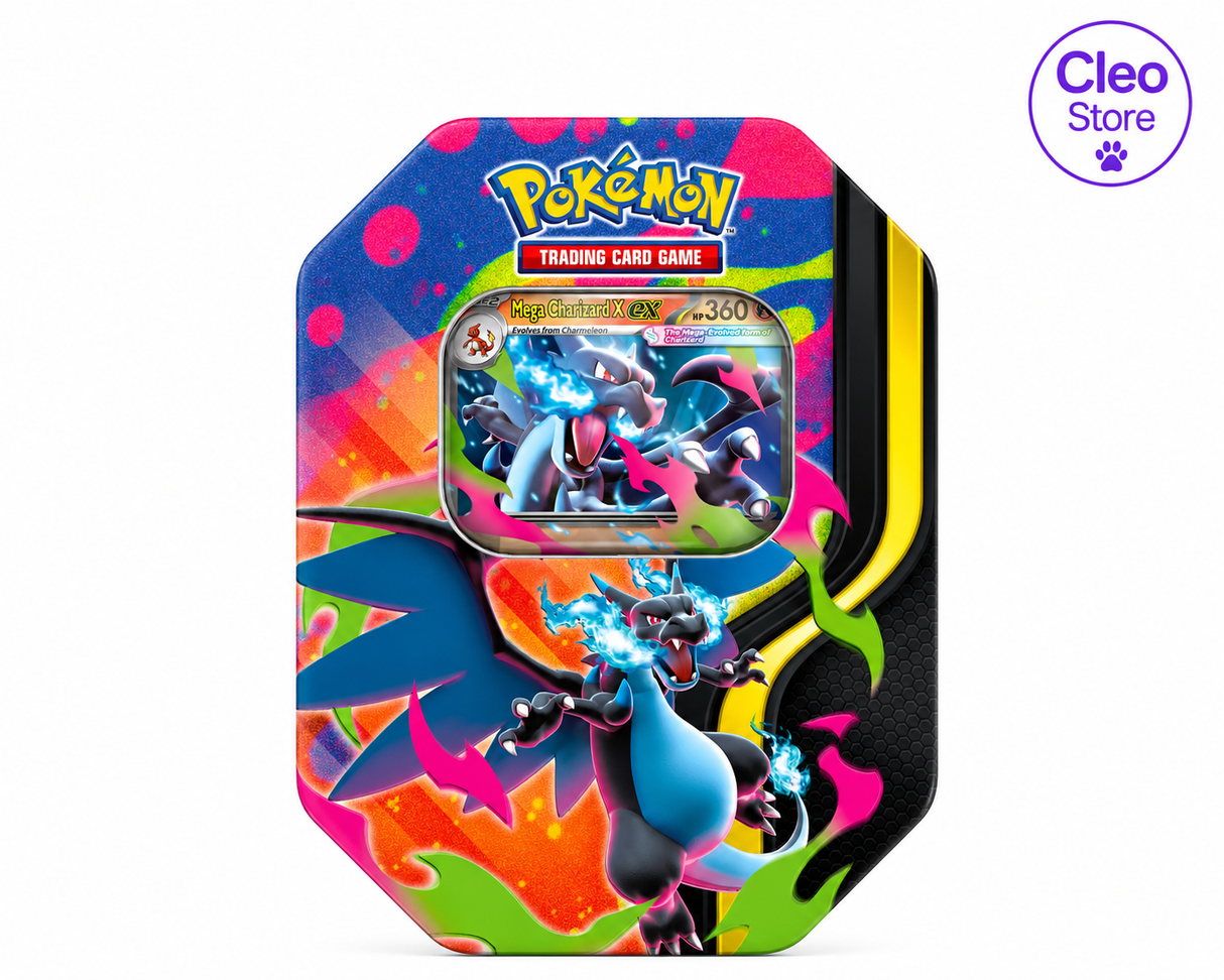 Pokemon Mega Charizard X EX Tins (ENG)