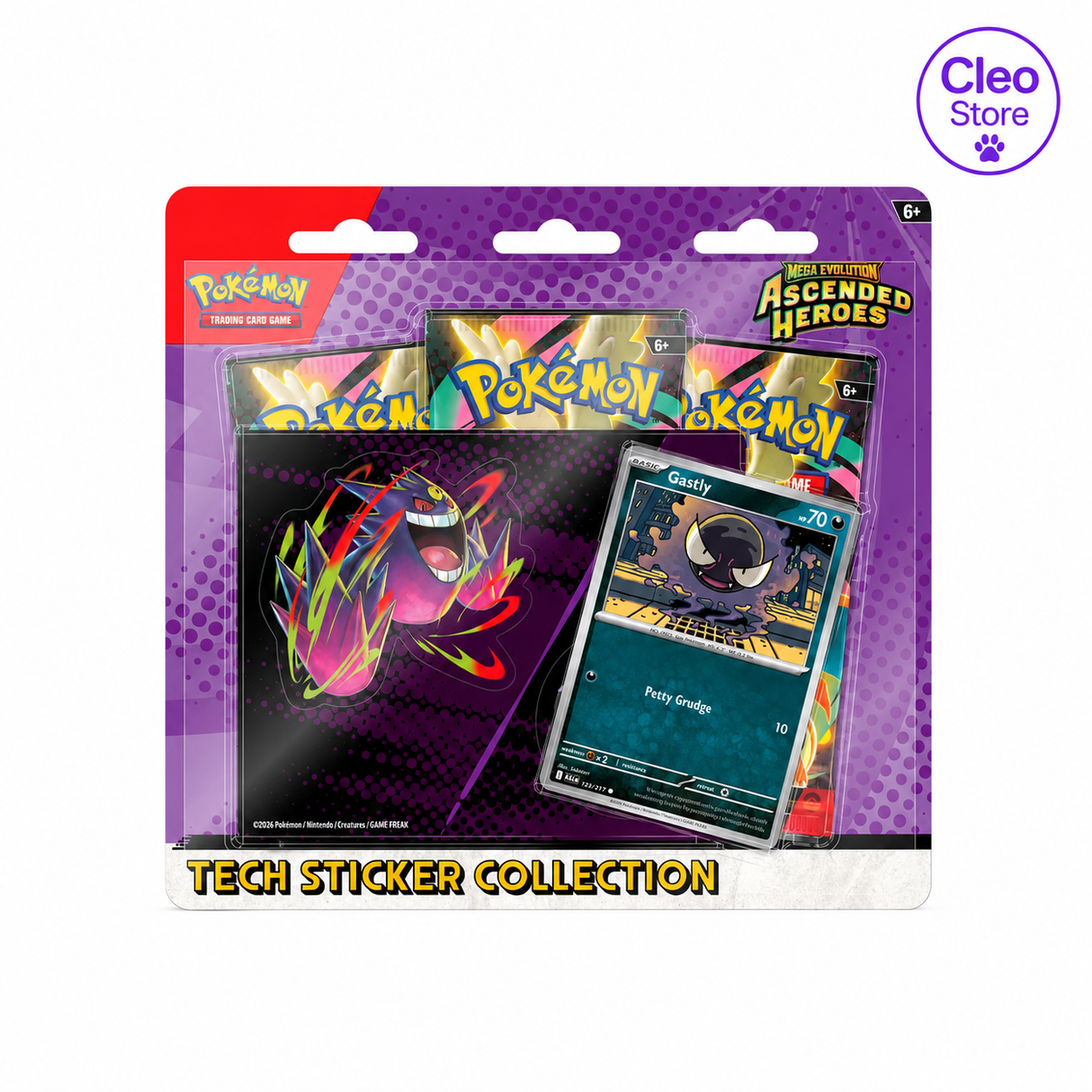 Pokémon Ascended Heroes – Tech Sticker Collection (ENG)