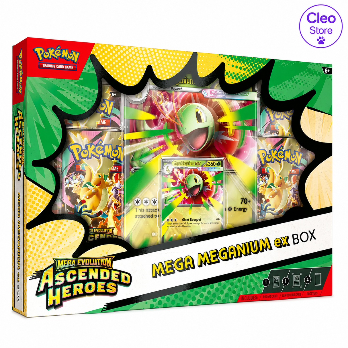 Pokémon Ascended Heroes – Mega Meganium EX Box (ENG)