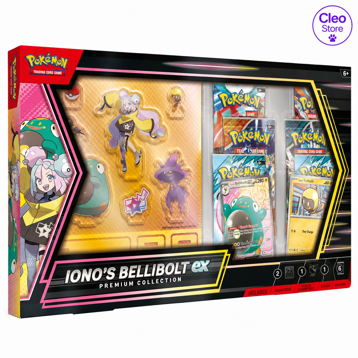 Pokémon Iono’s Bellibolt EX Premium Collection (ENG)