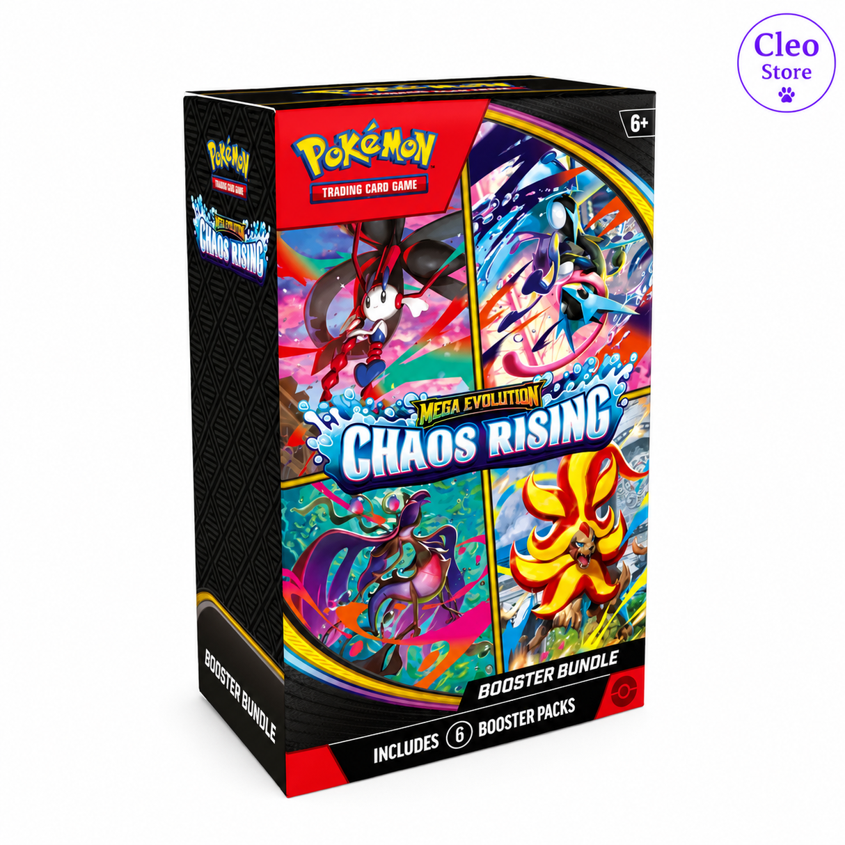 Pokémon TCG: Mega Evolution 04 Chaos Rising – Booster Bundle