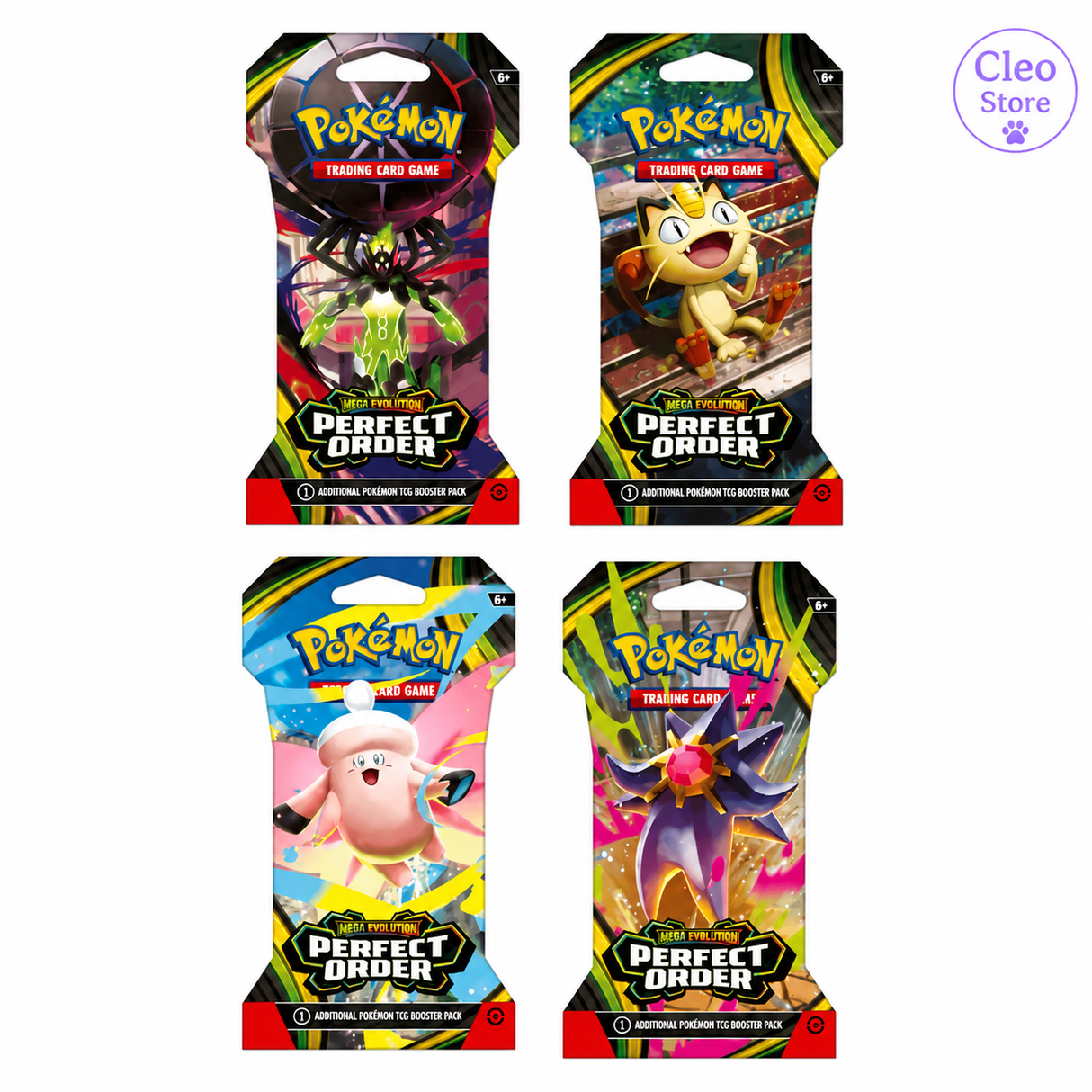 Pokemon TCG: Mega Evolution 03 Perfect Order – Sleeved Booster ( UN SOBRE )