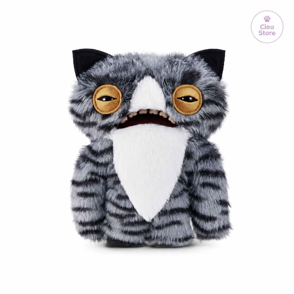 Fuggler Alley Cats : Gato Gris (Peluche)