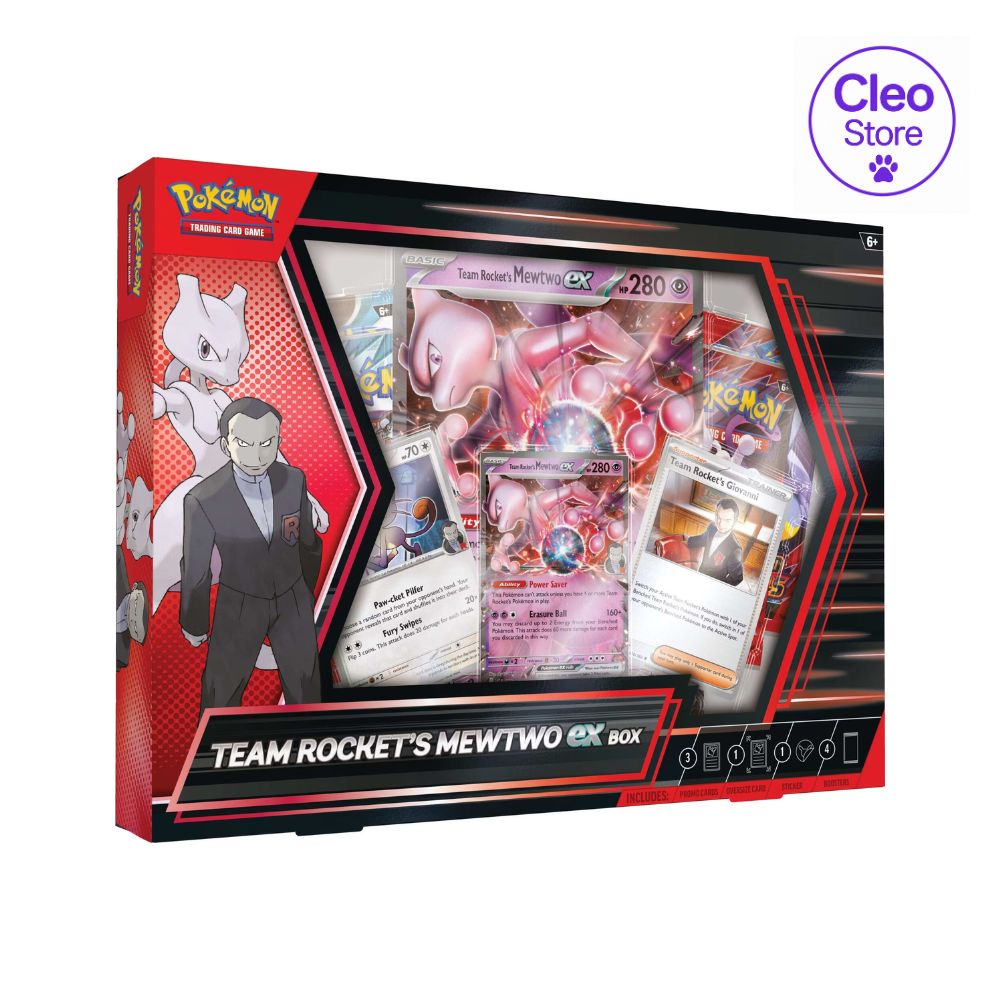 Pokémon  Team Rocket Mewtwo EX Box (ENG)