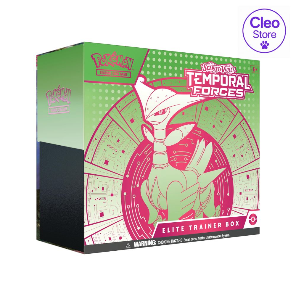 Pokémon Temporal Forces – Iron Leaves Elite Trainer Box (ENG)
