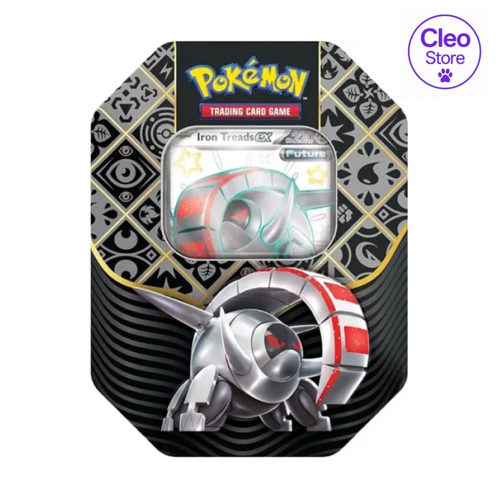Pokémon Paldean Fates Tin – Iron Treads EX (SPN)