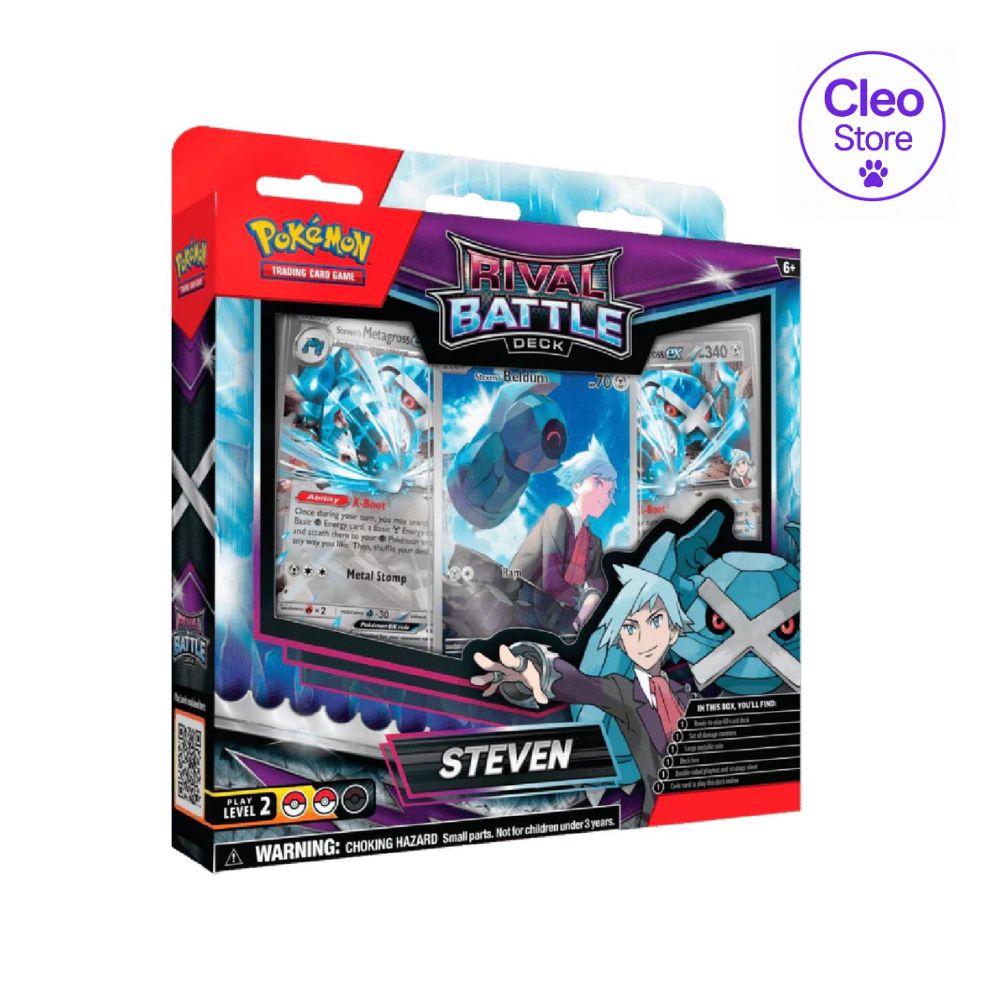 Pokémon Rival Battle Deck – Steven (ENG)