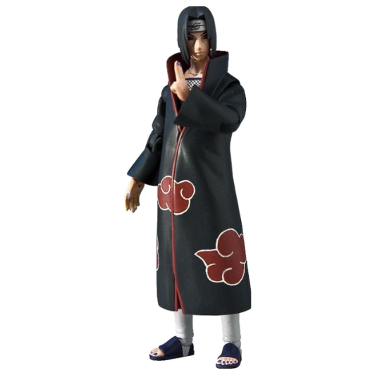 Naruto Shippuden: Itachi - Figura de acción posable de 4 pulgadas por Toynami