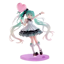 Figura Hatsune Miku Cumpleaños 2025 Amp+ Versión Fiesta