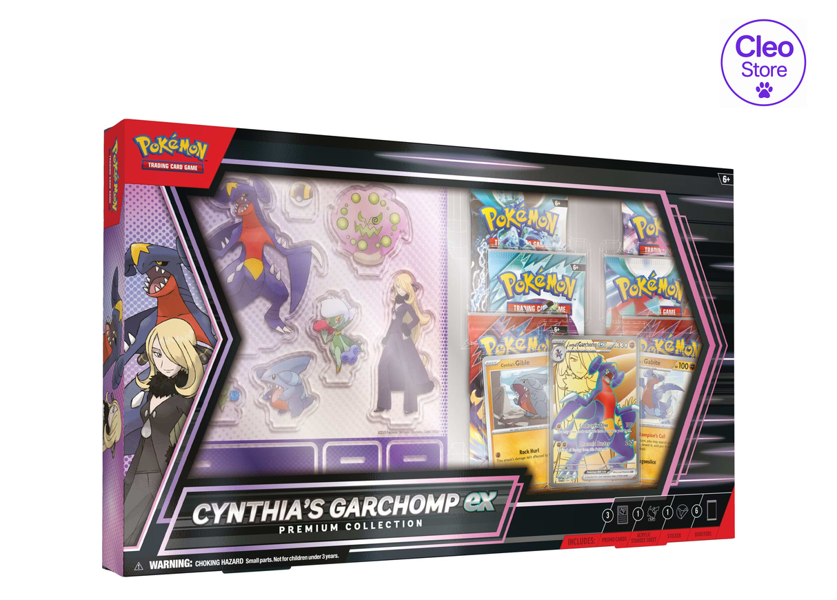 Pokémon Cynthia’s Garchomp EX Premium Collection (ENG)